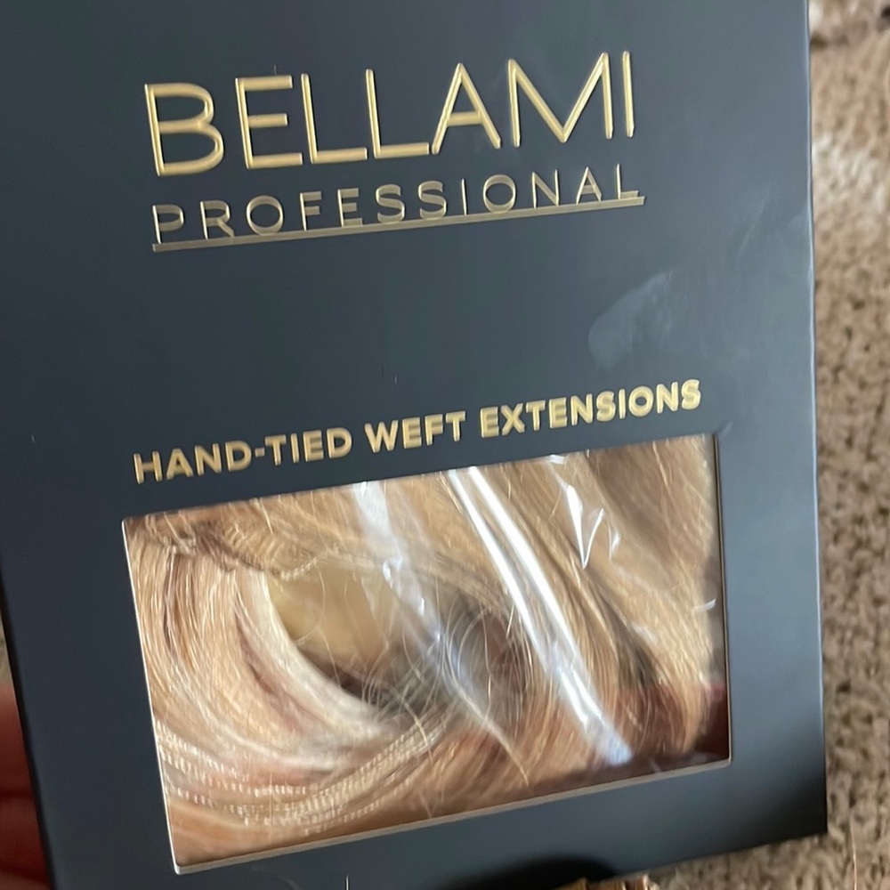 New Bellami hand tied extensions.